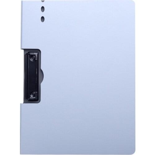 Handheld A4 Profile Clip File Folder 360 Degree Flip Waterproof Multi-Color 9.25x12.60in for Home Office School T3LB