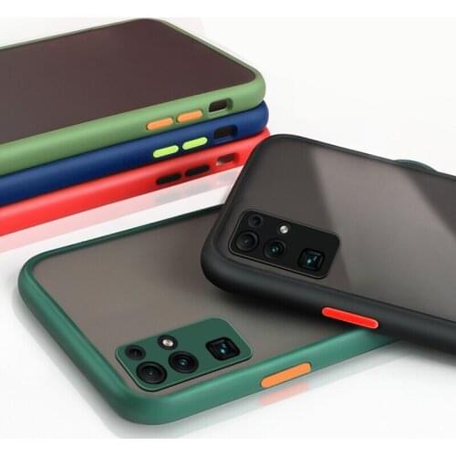 Shockproof Armor Matte Case For Huawei Honor 30 Soft Hard PC Cover For Honor 30 Silicone Bumper Phone Cases