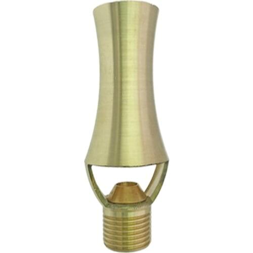 Yongquan bubbling fountain high quality threaded brass cascade cedar ice tower fountain nozzle garden pool fountain sprayer