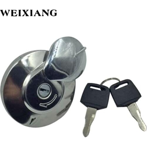 Motorcycle Fuel Gas Cap Tank Cover Lock For Honda CM250C CM400 CB450 CB750SC GL500 GL650 CB650 CB750C CB900C