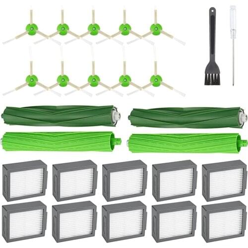Replacement Parts Accessories Compatible for IRobot Roomba E5 E6 E7 I7 I7+I6 I8 I3 I4 Plus 3150 E&I Series Filter