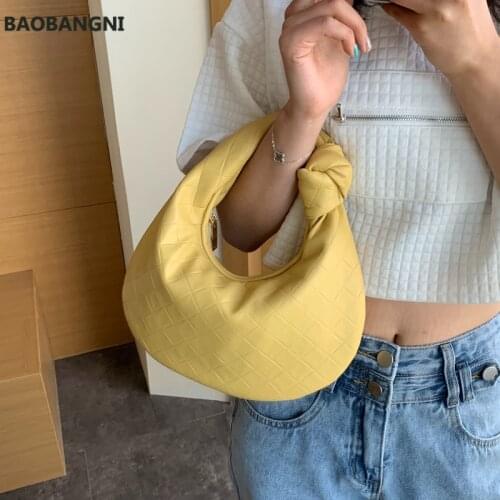 Women Vintage Tote Bag PU Leather Small Shoulder Bag Ladys Fashion Subaxillary Bags Elegant Handbag Girl Hand Bag