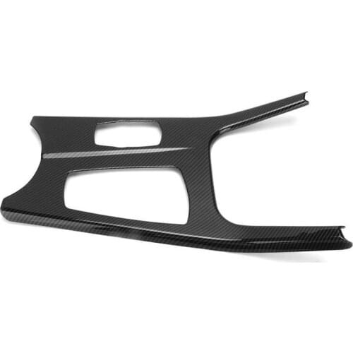 Car Mirror auto mirror accessories Gear Shift Knob Panel Trim Cover Carbon Fiber Style Replacement for X3 F25 X4 F26 2011-2017