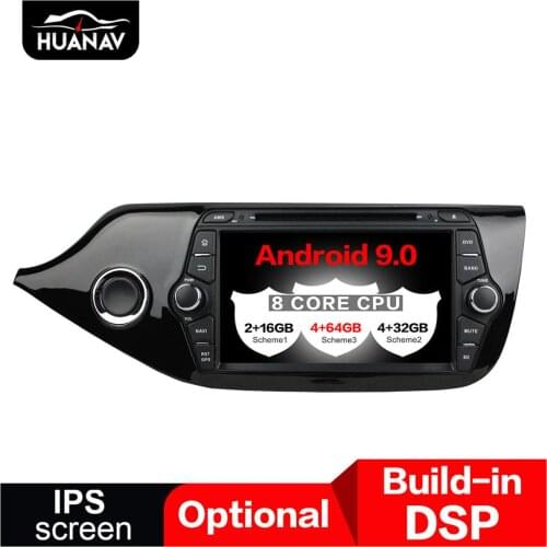 Android 9.0 Car DVD Player GPS Navigation For KIA CEED 2013-2016 Car radio player Multimedia Auto Stereo tape recorder Glonass
