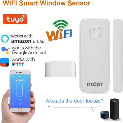 WIFI Door Magnetic Window Sensor Alarm APP Control Android IOS Wireless Door Open Detector