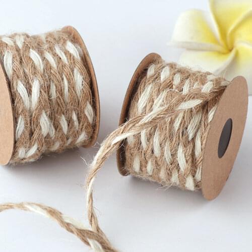 DIY Handmade Creative Gift Decoration Envelope Packaging Hemp Rope Matte Lace Decorative Belt Woven Wide Linen Fabric