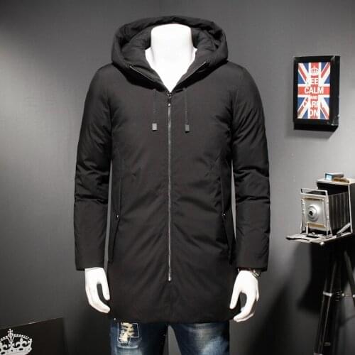 Plus Size 8XL 7XL 6X Men Long Down Jacket New Arrival Fashion Hooded Winter Thick Warm Duck Down Brand Clothing Parka