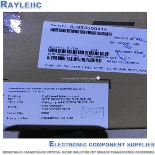 Non-counterfeit.NEW Original TSX562IQ2T TSX562IQ TSX562 DFN8 DFN In Stock