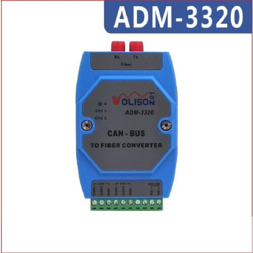 CAN bus optical transceiver supports CANopen DeviceNet protocol CAN fiber optic transceiver converter