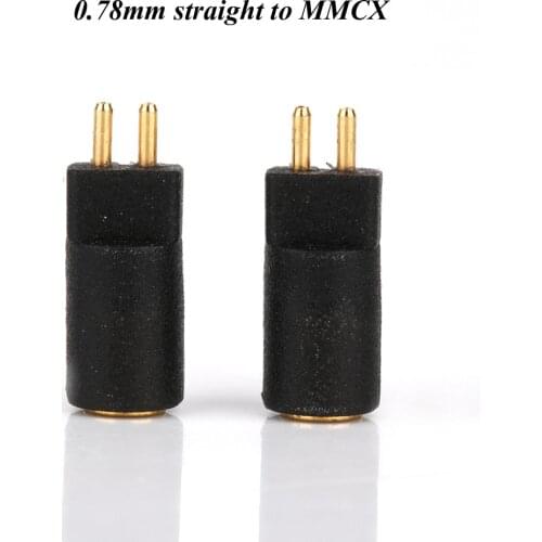 Pair hifi audio MMCX Converter 0.78MM Headset Converter Plug 0.78mm to mmcx hi-end mmcx to qdc