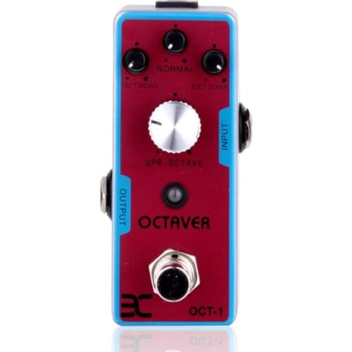 EX T-CUBE SERIES PEDALS Octaver TC-01 OCT-1 Full metal shell + Free Connector