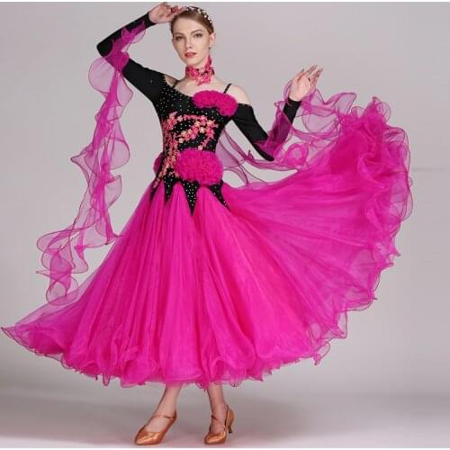 Ballroom Dance Competition Dresses/Standard Ballroom Dress Standard Dance Dress Woman/Womens Ballroom Dance Skirts