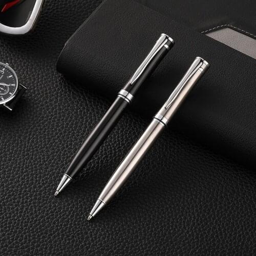 Guoyi G22 ballpoint pen G2 424 rotating core metal high-end business office gifts and corporate logo custom signature pen