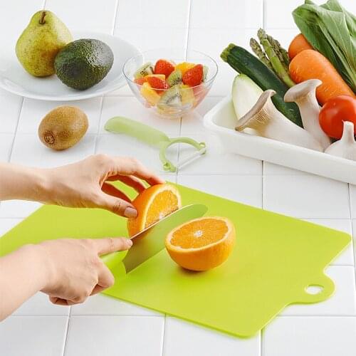 Ultra-thin inomata antibiotic resin soft cutting board plastic classification fruit chopping block