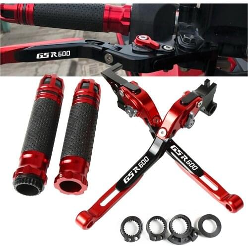 For SUZUKI GSR600 GSR 600 2006-2011 2007 2008 09 2010 Motorcycle Brake Clutch Lever Extendable Adjustable Hand Grip Handlebar