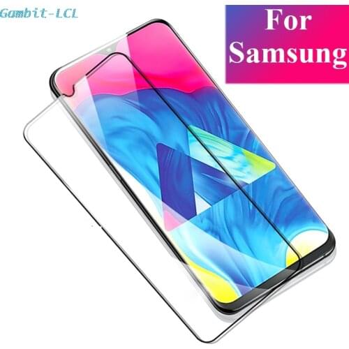 2PCS For Samsung Galaxy A10 A20 A30 A40 A50 A70 M10 M20 M30 Tempered Glass Protective Film Full Glue Screen cover Protector