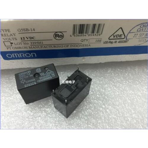 2pcs/lot New and original Relay G5Q-14 24VDC 1 ON 1 closed