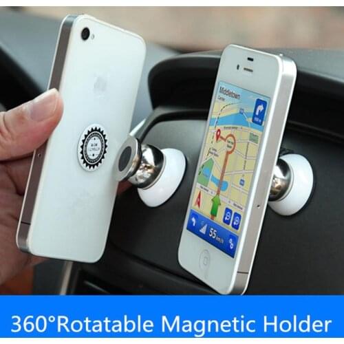 200pcs Car Holder Mini Air Vent Mount Magnet Magnetic Cell Phone Mobile Holder Universal For iPhone
