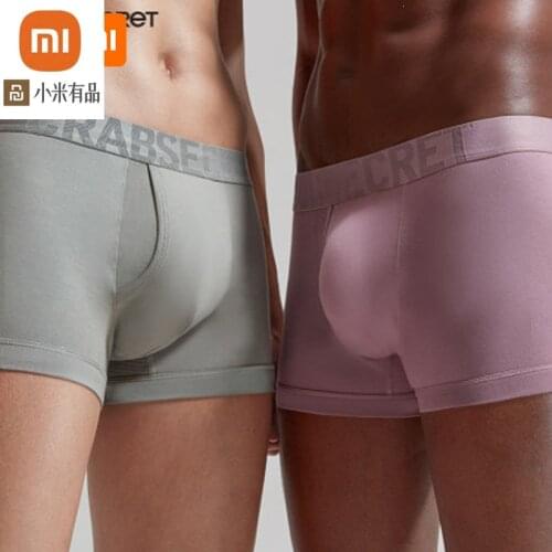 3 pieces of youpin youpin mens underwear antibacterial modal sports briefs breathable boxer briefs multi-color optional