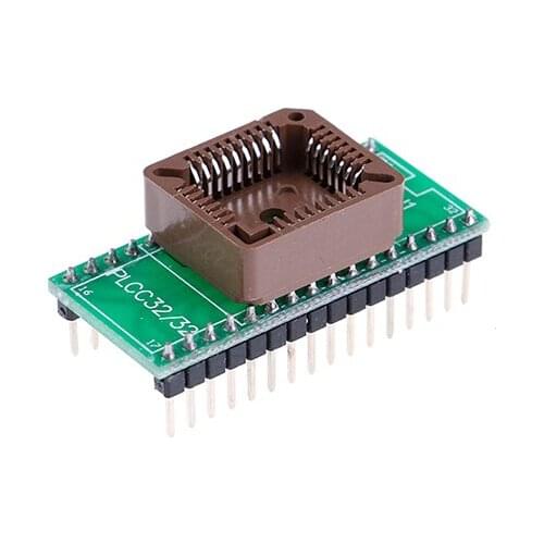 Plcc32 To Dip32 Programmer Adapter Ic Socket Converter Module