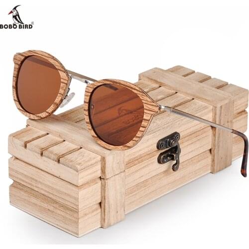 Женские солнцезащитные винтажные очки BOBO BIRD China At AliExpress