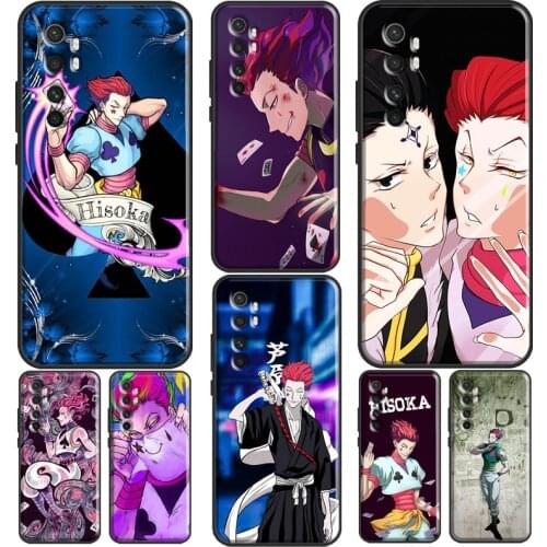 Anime Hisoka Hunter x Hunter For Xiaomi Mi Note 10 Lite Case Mi 9 10 9T Pro A3 Mi 10 Ultra For POCO F2 Pro F1 X3 Case