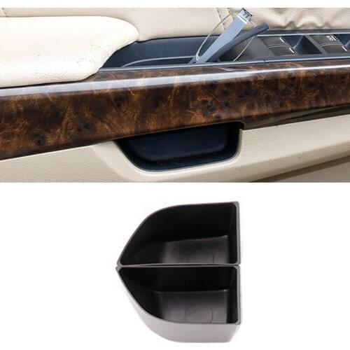 Black Car Door Storage Box Door Handle Container for Honda Accord 8th 2008-2013 Front/Rear Door Box Car Interior Accessories