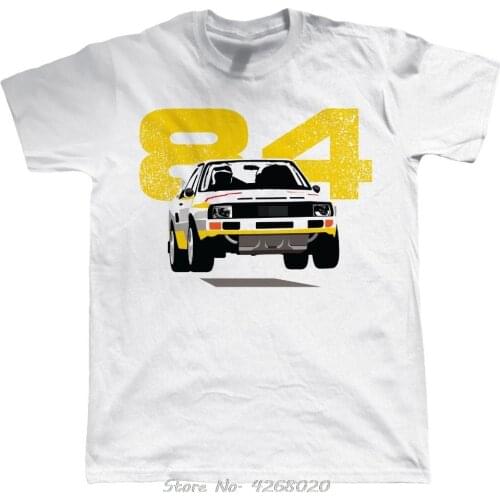 New Men Cotton T-Shirt S1, Mens Rally Car TShirt - Group B Historic Rally T Shirt Hip Hop Tees Tops Harajuku