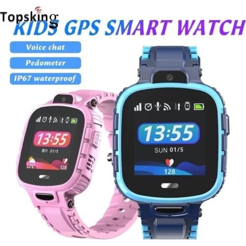 GPS Smart Watch Kids IP67 Waterproof SOS Tracker Anti-lost Smartwatch Baby 2G GPS Wifi Location Kids Clock Q12 S9 PK Q50 Q90