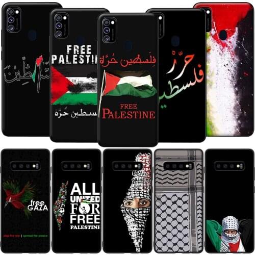 GX170 Palestine Flag Case for Samsung A10S A20S A40S A50S A70S A51 A71 A81 A91 M11 M30S M31S M21 M51 A02S A42