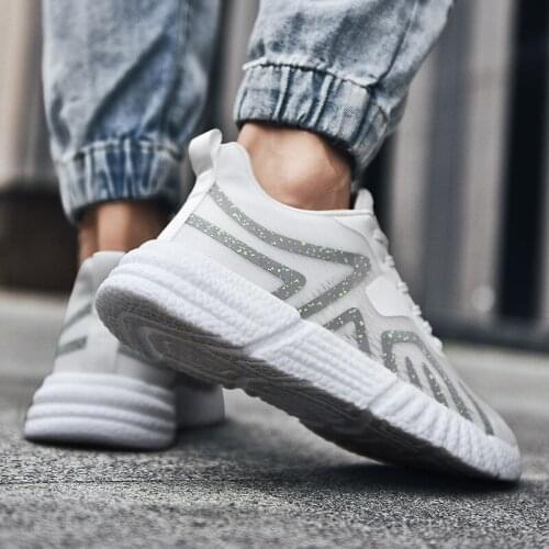 Hombre para zapatos sneaker sport Mens causal Shoes trainers Casual Light mesh sports sneakers white shoe 2020 man spring solid