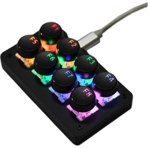 Mutli Types OSU Backlit keyboard Keypad Type C/USB Mini Mechanical Keyboard Custom Drawing Programing Gaming Keyboard Keycaps