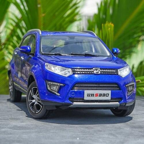 Diecast 1:18 Jiangling Xinyusheng S330 SUV Alloy Car Model Adult Collection Souvenir Ornaments Display Vehicle Toys Gift