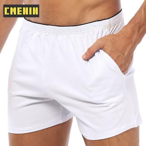 CMENIN ORLVS High Quality Bamboo Sexy Men Underwear Boxer Trunks Quick Dry Mens Boxershorts Underpants Boxers Striped OR130