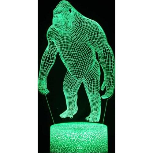 3d Table Lamp Creative Gift Visual 3D Colorful Decoration Chambre Desk Lamp Bedside Table Lightings For Bedroom LED Lamp