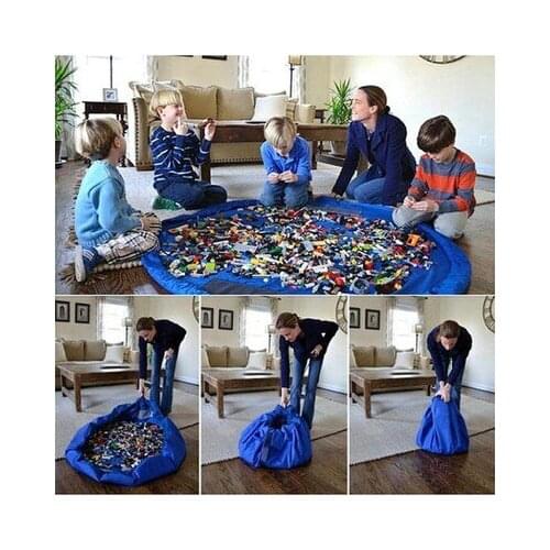 150cm nylon super large storage bag living room bedroom outdoor childrens toys storage outdoor picnic mat creative pad