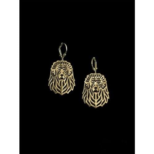 New Trendy Cute Tibetan Mastiff Drop Earrings Dog Earrings For Women