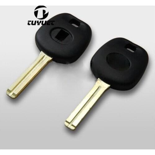 Transponder Key Shell With Uncut Blade For Lexus TOY48 Short Blade Key Cover Blanks