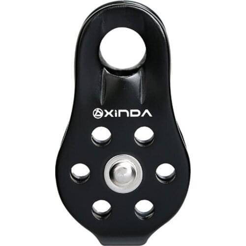 P150 Outdoor fixed ball bearings hoisting transport across the rock climbing efficient pulley cableway pulley