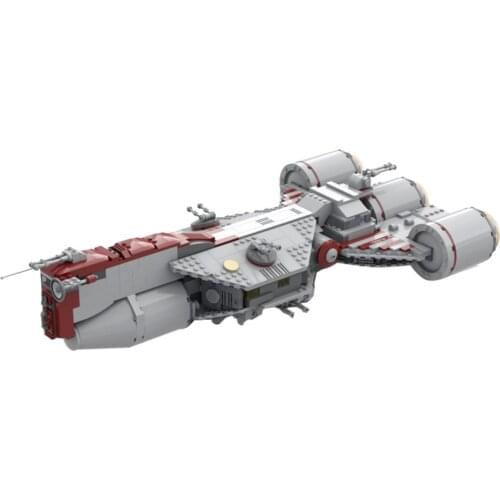 SHIPPED IN 18 DAYS)1207Pcs MOC-80689 The Consular-class Cruiser Space Wars Block (Licensed and Designed by Brick_boss_pdf)