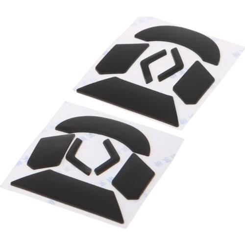 2 Sets 0.6mm Thickness Replacement Mouse Feet Skates for logitech G903