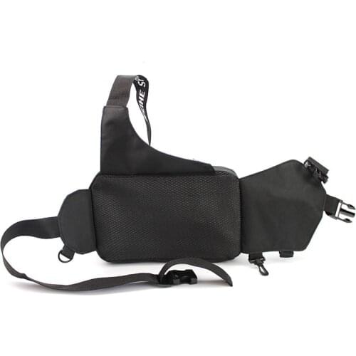 Fishing Waist Tackle Bag Waterproof Waist Shoulder Pack Case Reel Lure Line Hook Swivel Connector Tackle Fanny Bag Pack ABU