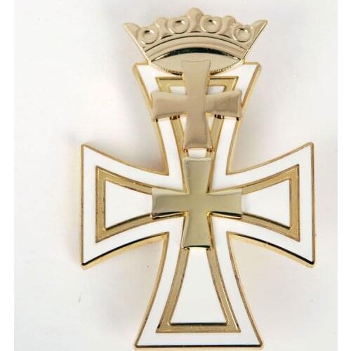 WW2 GERMAN DANZIG CROSS 1ST CLASS METAL MILITARY BADGE MEDAL