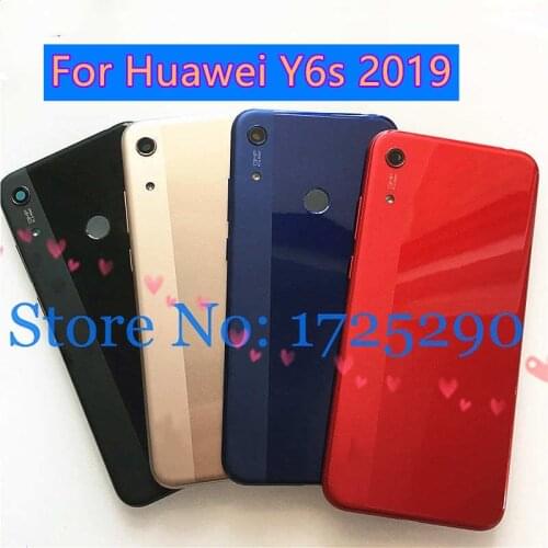 Rear Back Battery Door Case Housing Cover For Huawei Y6S 2019 JAT-LX3 AL00 JAT LX1 L21 L41 6.09"