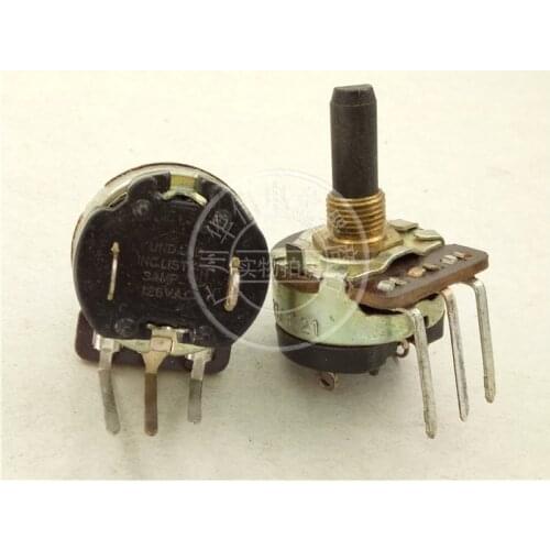 2pcs CTS 138-type long foot with switch potentiometer 5K 3AMP 125VAC