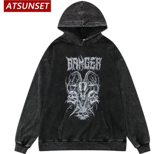ATSUNSET Men's Printed Hoodies