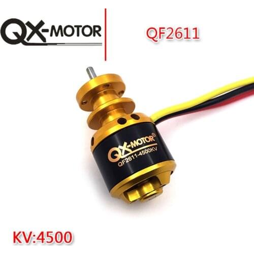 QX-MOTOR QF2611 4500kv 3S Brushless Motor For RC Airplane 64mm Ducted Fan Jet EDF DIY Drone Parts