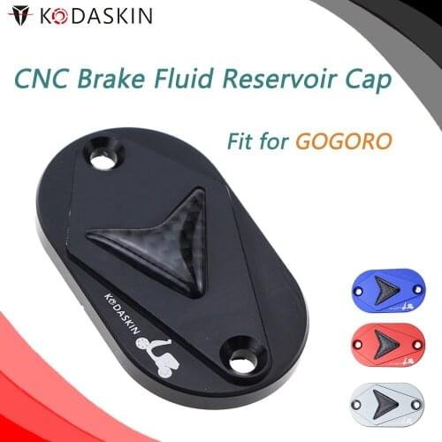 KODASKIN Motorcycle CNC Brake Fluid Reservoir Cap Cover for GOGORO
