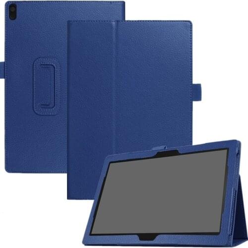 Litchi Pattern Case For lenovo tab4 10 tb x304l Flip Cover for Lenovo TAB 4 10 Plus TB-X704N TB-x704F 10" Tablet Case Cover+ Pen