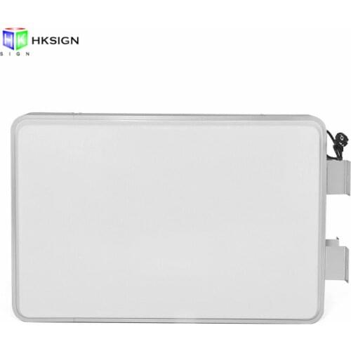 Outdoor Double Side Rectangle Waterproof LED Poster Frame Light Box Sign For Store Front Name Board Advertising Display